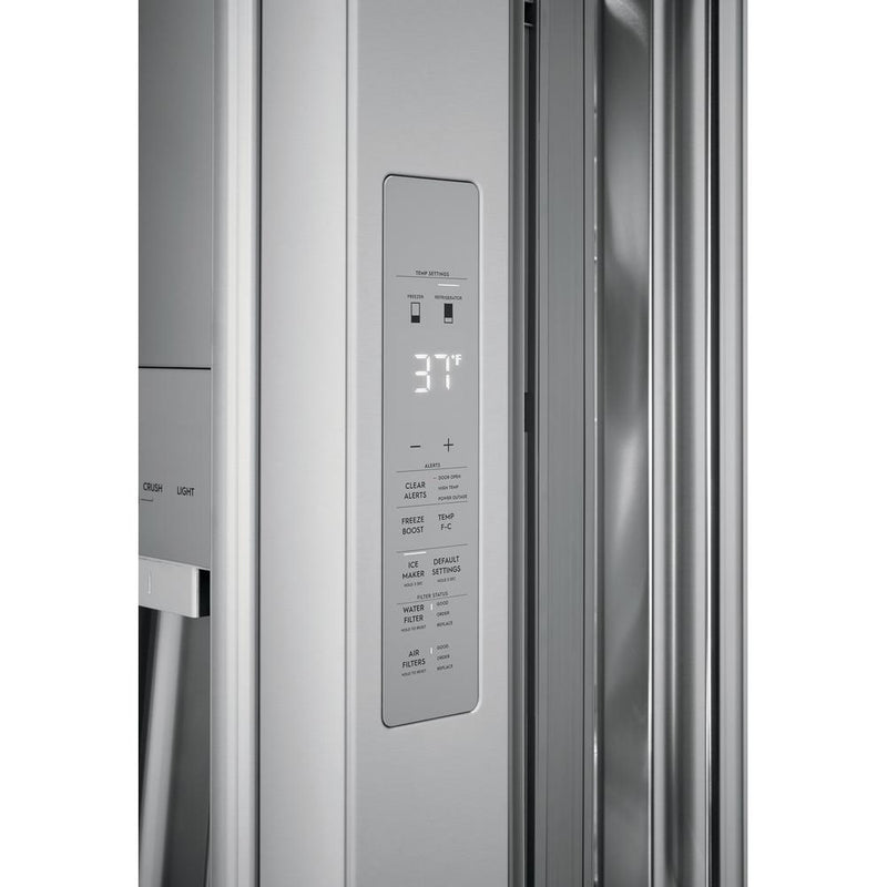Electrolux Réfrigérateur quatre portes avec porte à deux battants à profondeur de comptoir avec tiroir TempAdapt™ ERMC2295AS VENTE FINALE - MODELE DE PLANCHER ST - HYACINTHE - VENDU TEL QUEL - Germain Larivière