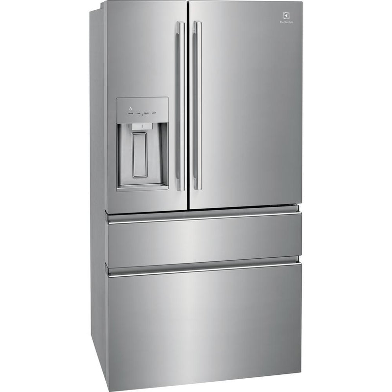 Electrolux Réfrigérateur quatre portes avec porte à deux battants à profondeur de comptoir avec tiroir TempAdapt™ ERMC2295AS VENTE FINALE - MODELE DE PLANCHER ST - HYACINTHE - VENDU TEL QUEL - Germain Larivière