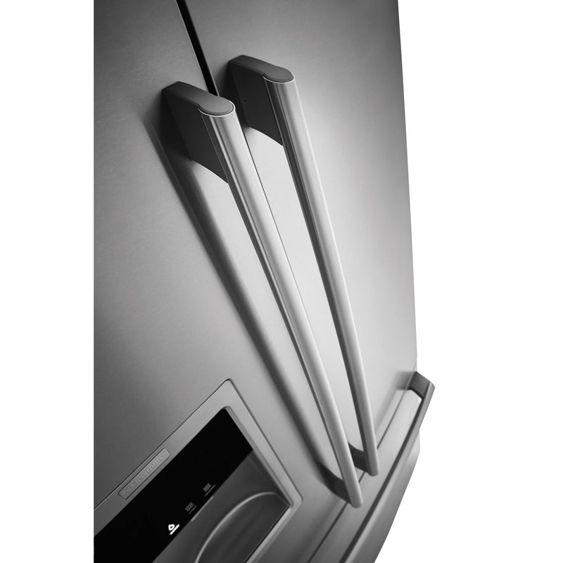 Electrolux Réfrigérateur trois portes avec porte à deux battants à profondeur de comptoir de 36 po, 21.5 pi cu avec commandes Wave - Touch® EW23BC87SS - Germain Larivière