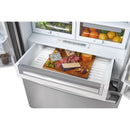 Electrolux Réfrigérateur trois portes avec porte à deux battants à profondeur de comptoir de 36 po, 21.5 pi cu avec commandes Wave - Touch® EW23BC87SS - Germain Larivière