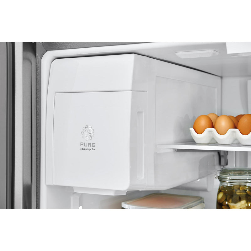 Electrolux Réfrigérateur trois portes avec porte à deux battants à profondeur de comptoir de 36 po, 21.5 pi cu avec commandes Wave - Touch® EW23BC87SS - Germain Larivière