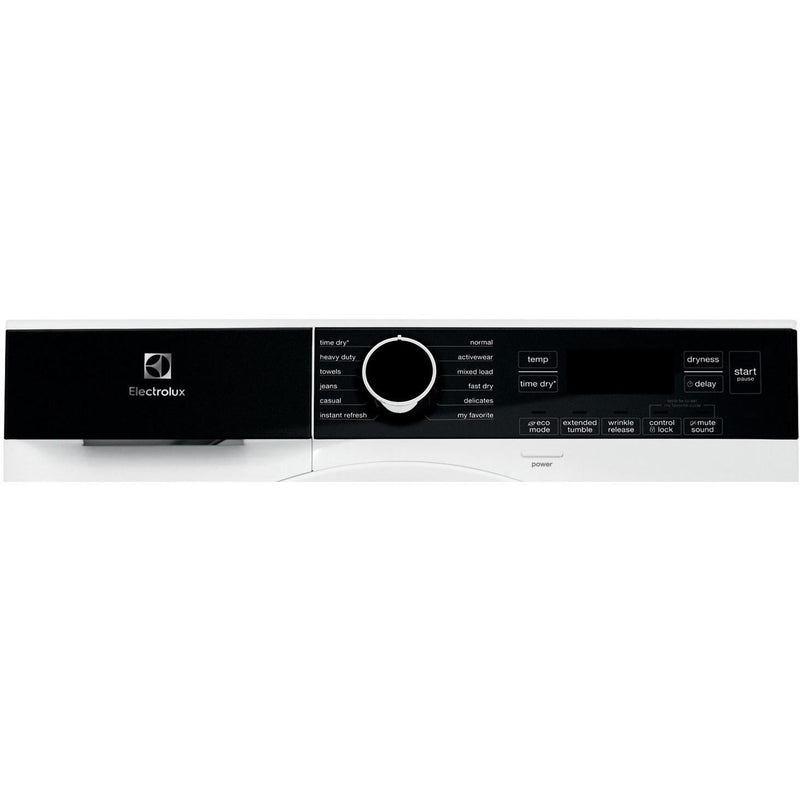 Electrolux Sécheuse électrique de 4.0 pi.cu. avec contrôles IQ - Touch® ELFE422CAW VENTE FINALE - BOITE OUVERTE - VENDU TEL QUEL - Germain Larivière