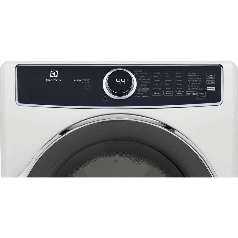 Electrolux Sécheuse électrique de 8.0 pi.cu. avec 10 programmes de séchage ELFE7537AW - Germain Larivière