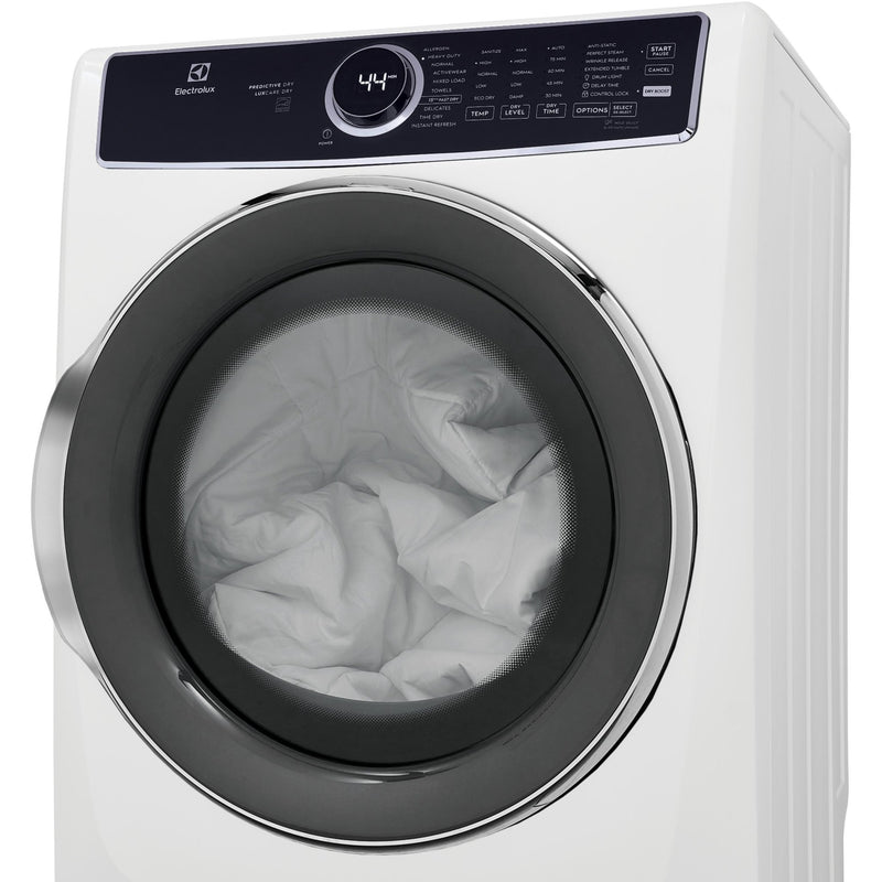 Electrolux Sécheuse électrique de 8.0 pi.cu. avec 10 programmes de séchage ELFE7537AW - Germain Larivière