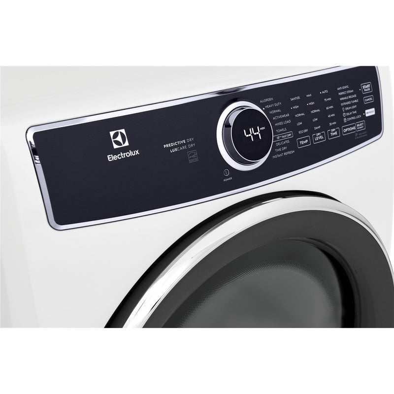 Electrolux Sécheuse électrique de 8.0 pi.cu. avec 10 programmes de séchage ELFE7537AW - Germain Larivière