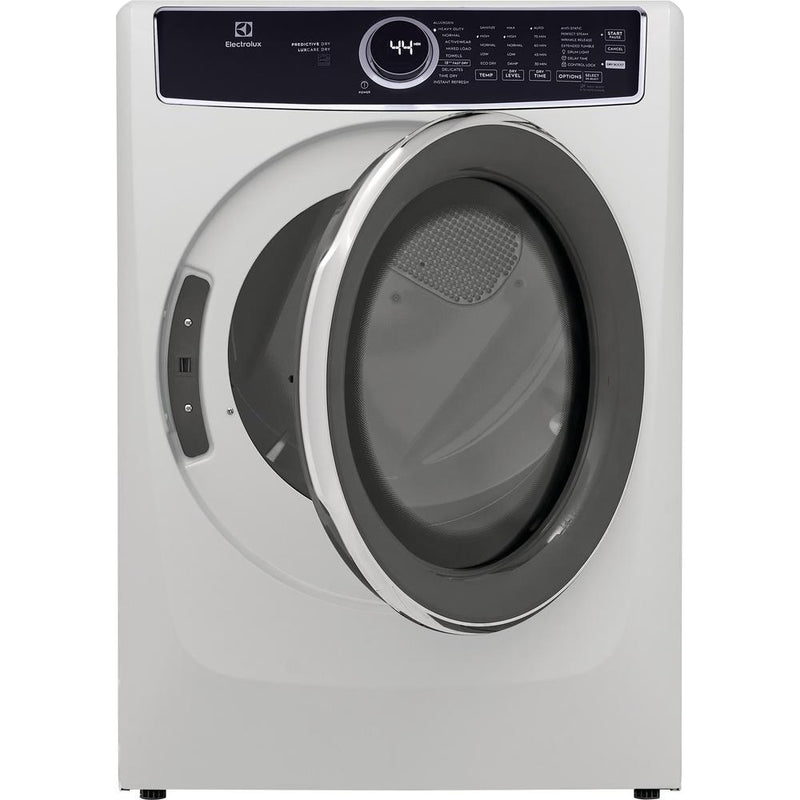 Electrolux Sécheuse électrique de 8.0 pi.cu. avec 10 programmes de séchage ELFE753CAW VENTE FINALE - BOITE OUVERTE - VENDU TEL QUEL - Germain Larivière