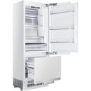 Elica Réfrigérateur encastré à congélateur inférieur Dolomite de 30 pouces ER30SRB16IPR - R - Germain Larivière