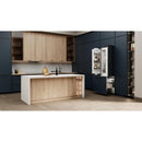 Elica Réfrigérateur encastré à porte françaises avec congélateur inférieur Dolomite de 36 pouces ER36FRB19IPR - Germain Larivière