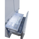 Elica Réfrigérateur encastré à porte françaises avec congélateur inférieur Dolomite de 36 pouces ER36FRB19IPR - Germain Larivière