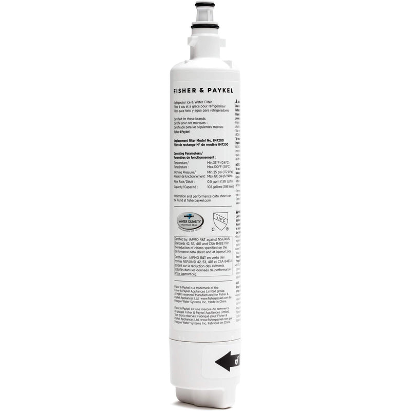 Fisher & Paykel Accessoires de réfrigération Filtre à eau 847200 - Germain Larivière