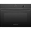 Fisher & Paykel Four mural à vapeur combiné de 24 pouces avec technologie AeroTech™ OS24NDTDB1 - Germain Larivière