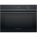  Couleur_Noir  -- Fisher & Paykel 24 inch Combination Steam Wall Oven with AeroTech™ Technology IMAGE 1