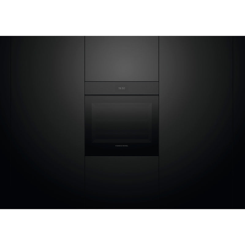 Fisher & Paykel Four mural encastré à vapeur de 24 pouces avec technologie convection OS24SMTNB1 - Germain Larivière