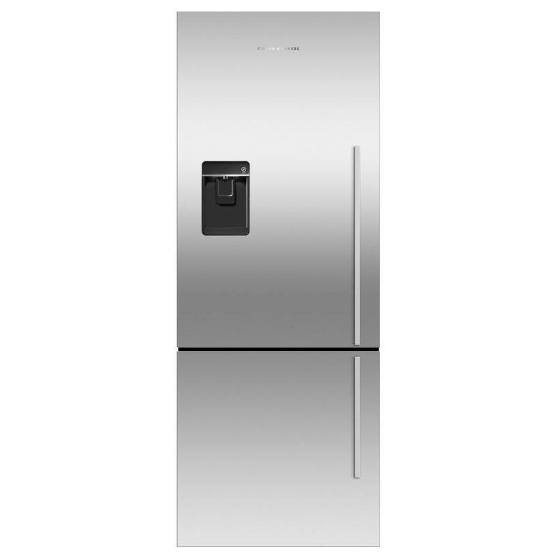 Fisher & Paykel Réfrigérateur à congélateur inférieur à profondeur de comptoir de 25 po, 13.4 pi cu avec distributeur d'eau RF135BDLUX4 N - Germain Larivière