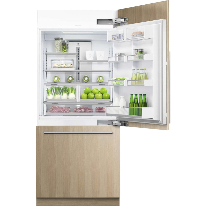 Fisher & Paykel Réfrigérateur à congélateur inférieur intégré de 36 po, 16.8 pi cu avec ActiveSmart™ RS36W80RJ1 N VENTE FINALE - BOITE OUVERTE - VENDU TEL QUEL - Germain Larivière