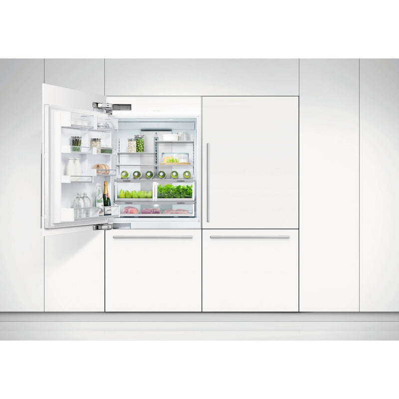 Fisher & Paykel Réfrigérateur à congélateur inférieur intégré de 36 po, 16.8 pi cu avec ActiveSmart™ RS36W80RJ1 N VENTE FINALE - BOITE OUVERTE - VENDU TEL QUEL - Germain Larivière