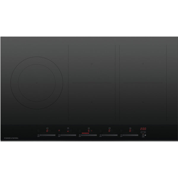Fisher & Paykel Table de cuisson encastrée induction électrique de 36 po. avec 5 zones de cuisson CI365DTB4 - Germain Larivière