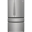 Frigidaire Gallery Réfrigérateur quatre portes avec porte à deux battants de 27,2 pi. cu. avec distributeur d'eau interne et machine à glaçons GRMN2872AF - VENTE FINALE - BOITE OUVERTE - VENDU TEL QUEL - Germain Larivière