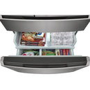 Frigidaire Gallery Réfrigérateur quatre portes avec porte à deux battants de 27,2 pi. cu. avec distributeur d'eau interne et machine à glaçons GRMN2872AF - VENTE FINALE - BOITE OUVERTE - VENDU TEL QUEL - Germain Larivière