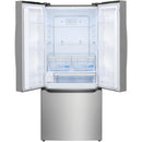 Frigidaire Gallery Réfrigérateur trois portes avec porte à deux battants de 30 po, 20.0 pi cu GRFN2023AF - Germain Larivière