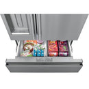 Frigidaire Professional Réfrigérateur quatre portes avec porte à deux battants à profondeur de comptoir de 36 po., 21,8 pi.cu. avec système d'eau et de glaçons externe PRMC2285AF - VENTE FINALE - BOITE OUVERTE - VENDU TEL QUEL - Germain Larivière