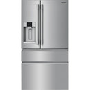 Frigidaire Professional Réfrigérateur quatre portes avec porte à deux battants à profondeur de comptoir de 36 po., 21,8 pi.cu. avec système d'eau et de glaçons externe PRMC2285AF - VENTE FINALE - BOITE OUVERTE - VENDU TEL QUEL - Germain Larivière