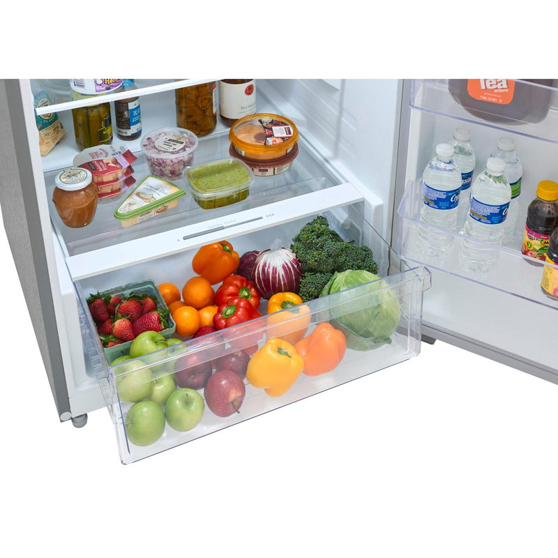 Frigidaire Réfrigérateur à congélateur supérieur autonome de 27 9/16 pouces, 16 pi. cu. FRTE1622AS - Germain Larivière