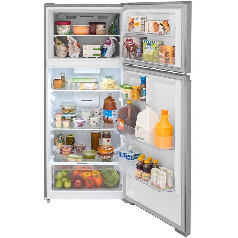 Frigidaire Réfrigérateur à congélateur supérieur autonome de 27 9/16 pouces, 16 pi. cu. FRTE1622AS - Germain Larivière