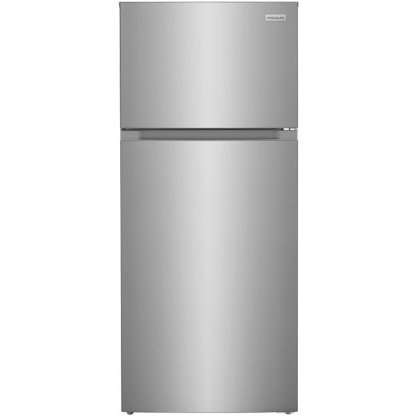 Frigidaire Réfrigérateur à congélateur supérieur autonome de 27 9/16 pouces, 16 pi. cu. FRTE1622AS - Germain Larivière
