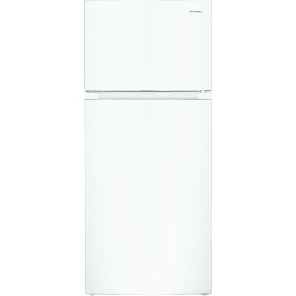 Frigidaire Réfrigérateur à congélateur supérieur autonome de 27 9/16 pouces, 16 pi. cu. FRTE1622AW - Germain Larivière