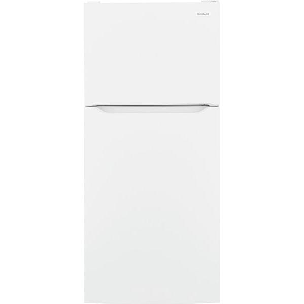 Frigidaire Réfrigérateur autoportant à congélateur supérieur prêt pour le garage de 30 pouces, 18 pi. cu. FRTE1835AW - Germain Larivière