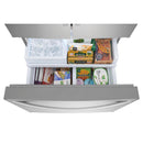 Frigidaire Réfrigérateur trois portes avec porte à deux battants amovible de 36 pouces, 28,8 pi. cu. avec machine à glaçons FRFN2813AF - Germain Larivière