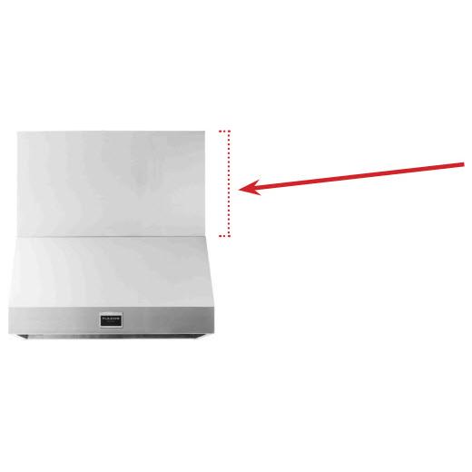 Fulgor Milano Accessoires de ventilation Kits Cache - conduit F6CK30 - 12 - Germain Larivière
