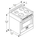 Fulgor Milano Cuisinière amovible à induction de 30 po F6PIR304S1 - Germain Larivière