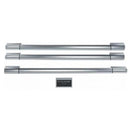 Fulgor Milano Poignées de porte Sofia PRO pour réfrigérateur avec portes à deux battants F6HK36FFBS - Germain Larivière