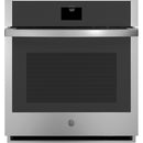 GE Four mural encastré simple de 27 pouces, 4,3 pi. cu. avec convection véritable européenne JKS5000SVSS - Germain Larivière