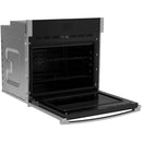 GE Four mural encastré simple de 30 pouces, 5,0 pi. cu. avec convection véritable européenne JTS5000SVSS - Germain Larivière