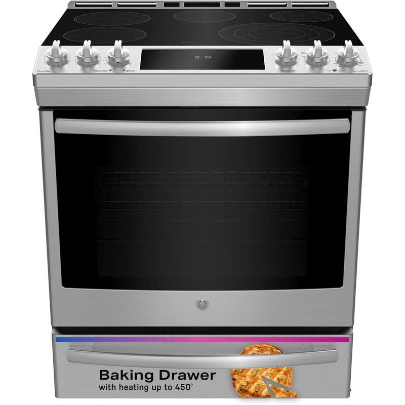 GE Profile Cuisinière encastrable électrique de 30 po. avec technology convection européenne véritable PCS940YMFS - VENTE FINAL - BOITE OUVERTE - VENDU TEL QUEL - Germain Larivière