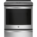 GE Profile Cuisinière encastrable électrique induction de 30 po. avec technology convection européenne véritable PCHS920YMFS - VENTE FINALE - BOITE OUVERTE - VENDU TEL QUEL - Germain Larivière
