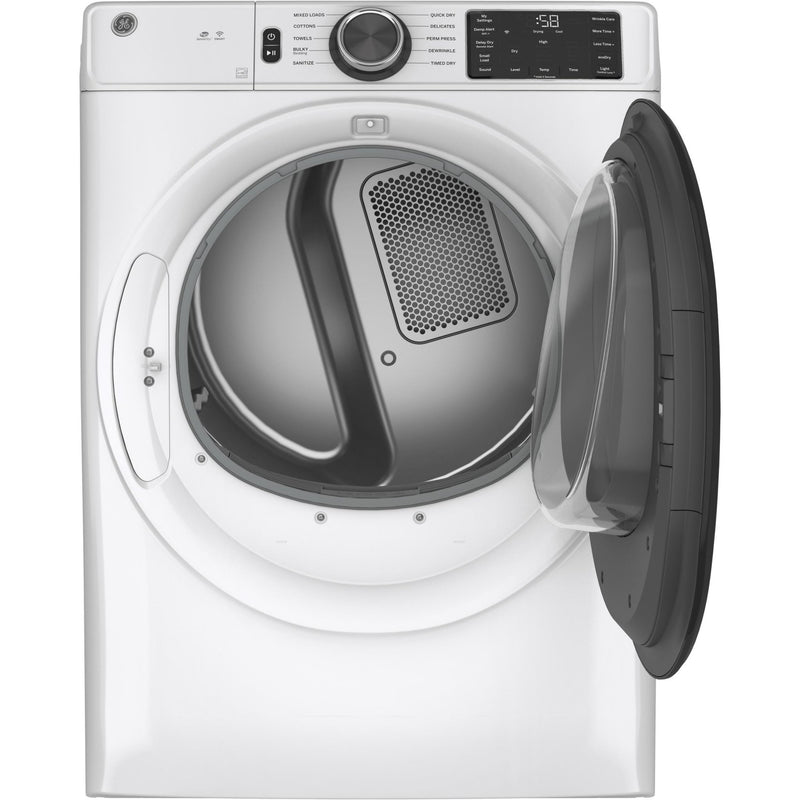 GE Sécheuse électrique de 7,8 pi cu avec WiFi intégéré GFD55ESMNWW - VENTE FINALE - BOITE OUVERTE - VENDU TEL QUEL - Germain Larivière