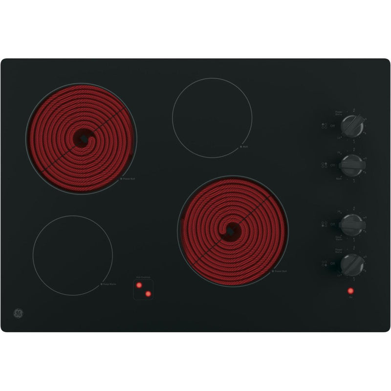 GE Table de cuisson encastrée électrique de 30 pouces JP3030DWBB - Germain Larivière