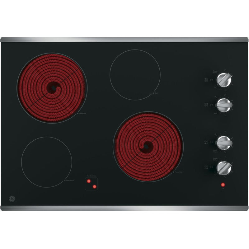 GE Table de cuisson encastrée électrique de 30 pouces JP3030SWSS - Germain Larivière