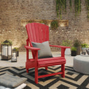 Germain Larivière Sièges d'extérieur Chaises adirondack C03 - 01 Rouge - Germain Larivière