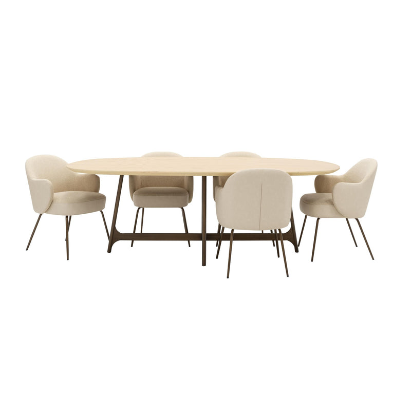 Germain Larivière Tables de salle à manger Ovale 423085 - Germain Larivière