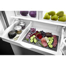 JennAir Réfrigérateur à portes françaises amovible Noir de 36 po, 21, 9 pi cu avec machine à glaçons JFFCF72DKM - Germain Larivière