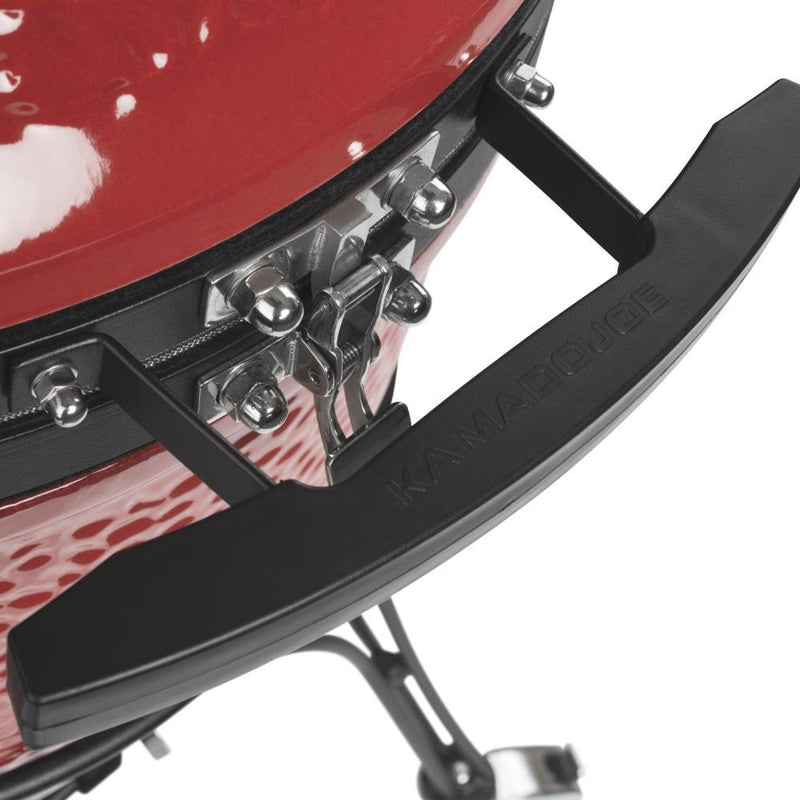Kamado Joe Barbecue Big Joe II rouge de 24 po. avec chariot BJ24RHC - Germain Larivière