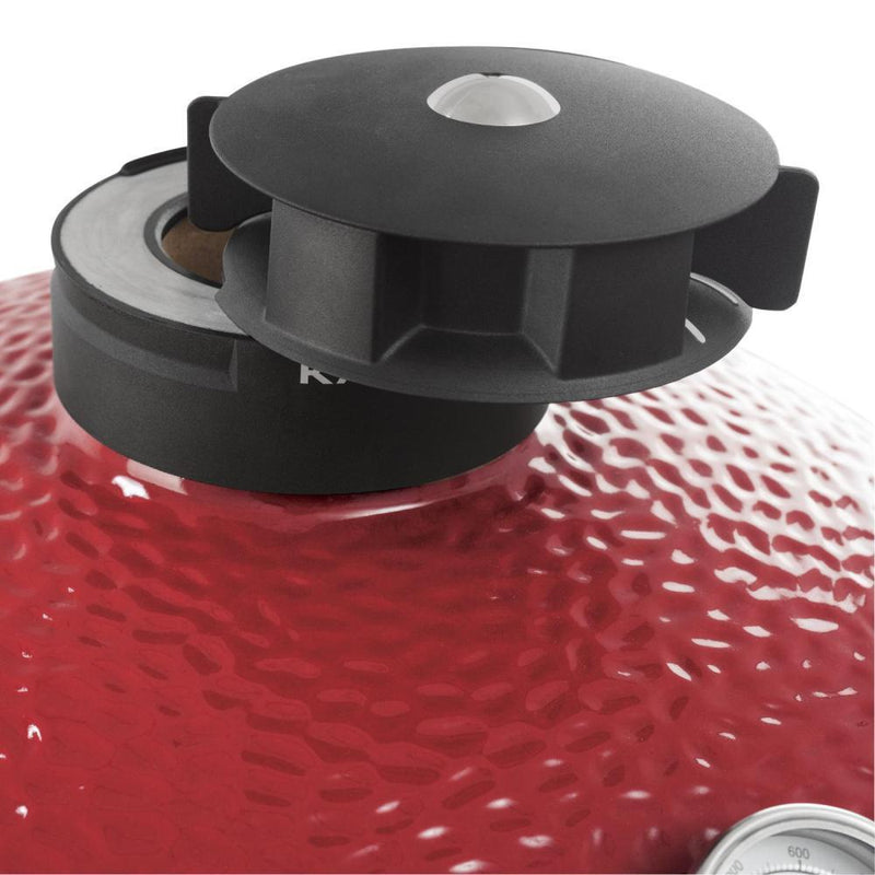 Kamado Joe Barbecue Big Joe II rouge de 24 po. avec chariot BJ24RHC - Germain Larivière