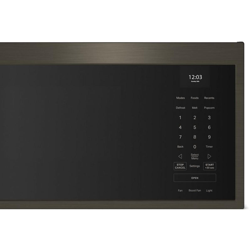 KitchenAid Four à micro - ondes à hotte intégrée de 30 pouces, 1,1 pi. cu. YKMML550RBS - Germain Larivière