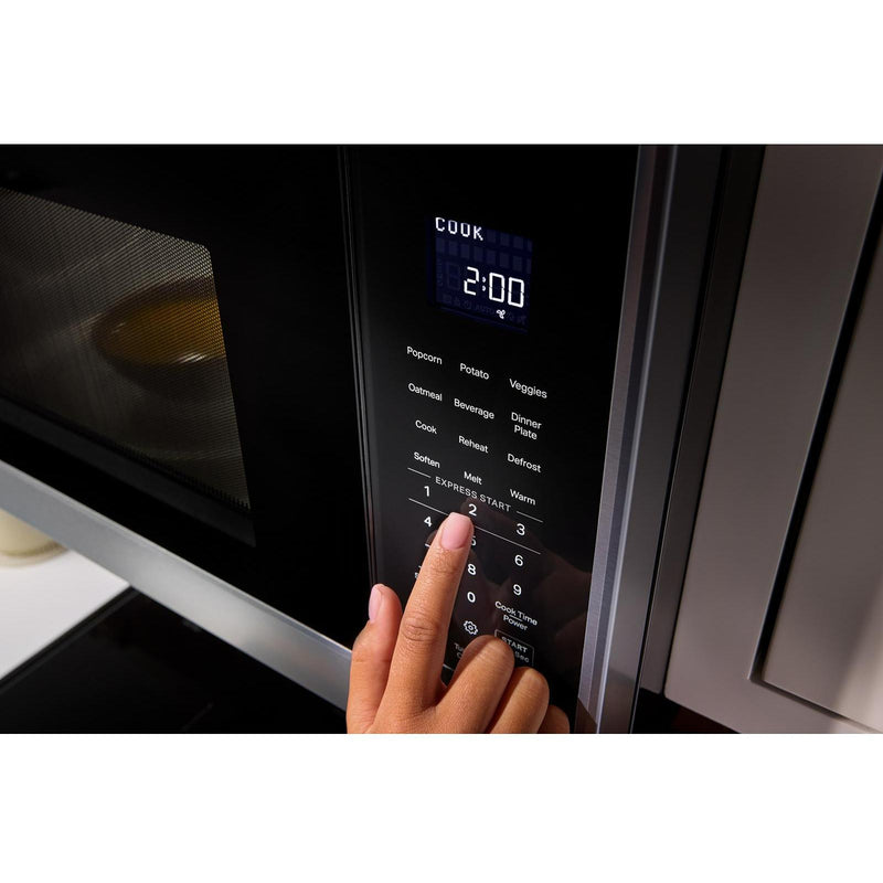 KitchenAid Fours à micro - ondes À hotte intégrée YKMMS130RPS - Germain Larivière