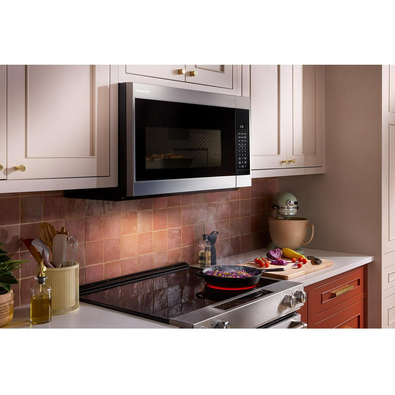 KitchenAid Fours à micro - ondes À hotte intégrée YKMMS130RPS - Germain Larivière